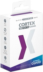 Cortex Sleeves Matte Standard Size (100) - Purple